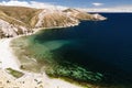 Titicaca lake, Bolivia, Isla del Sol landscape Royalty Free Stock Photo