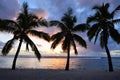 Titikaveka beach in Rarotonga Cook Islands