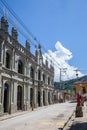 Town hall building of the small town of Titiribi at the Southwestern Antioquia in Colombia