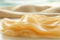 title. abstract peach-toned waves for modern background or wallpaper design