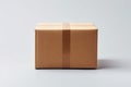 The title is Background closeup cardboard box white surface list Royalty Free Stock Photo