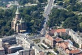 Aerial view over Timisoara Royalty Free Stock Photo
