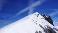 Titlis snow mountains peak horizontal