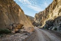 Titus Canyon Road in Death Valley National Park, California, USA Royalty Free Stock Photo