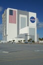 Vehicle Assembly Building at John F Kennedy Space Center Royalty Free Stock Photo