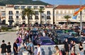 Tivat, Montenegro - June 10. 2019. Gumball 3000 Rally On Pine City Promenade