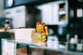 Tivat, Montenegro - 14 JUNE 2018: Maneki-neko figurine - inviting, beckoning, calling, happiness, money, good luck cat