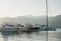 Yachts harbor Royalty Free Stock Photo