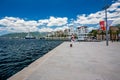 Style and luxury in Montenegro, spring waterscape