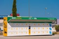 TIVISSA, TARRAGONA, SPAIN - MAY 31, 2017: Supermarket `BonArea` Boxes for shopping online. Copy space for text