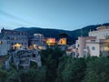 Tivoli evening image near villa gregoriana