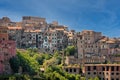 View of Tivoli, town in Lazio, central Italy, about 30 kilometers from Rome