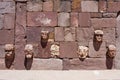 Tiwanaku. Ruins in Bolivia,