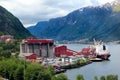 TiZir Titanium and Iron plant in Tyssedal, Norway