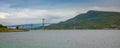 The Tjeldsund Bridge between the mainland and the Lofoten islands, Norway