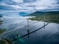 Tjeldsundbrua bridge in Norway