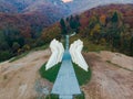 Tjentiste World War II monument,Sutjeska National Park, Bosnia and Herzegovina