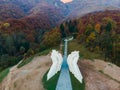 Tjentiste World War II monument,Sutjeska National Park, Bosnia and Herzegovina