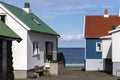 Tjornuvik village, Faroe Islands Royalty Free Stock Photo