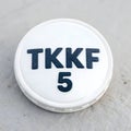 TKKF 5 Design isolated on white background Royalty Free Stock Photo
