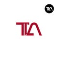 TLA Logo Letter Monogram Design Royalty Free Stock Photo