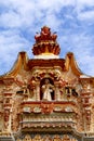 Baroque Tilaco  mission near jalpan de serra in queretaro, mexico II Royalty Free Stock Photo