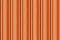Tlank background fabric seamless, no people textile vector texture. Sull stripe pattern lines vertical in orange and light colors Royalty Free Stock Photo
