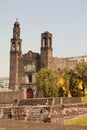 Santiago church in Tlatelolco, mexico city I Royalty Free Stock Photo