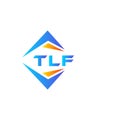 TLF abstract technology logo design on white background. TLF creative initials letter logo concept Royalty Free Stock Photo