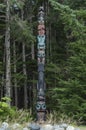 Tlingit totem pole Royalty Free Stock Photo