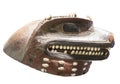 Tlingit wolf-shaped helmet