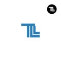TLL Logo Letter Monogram Design Royalty Free Stock Photo