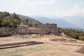Tlos, Ruins of the ancient town near the city of Fethiye, Mugla province, Turkey Royalty Free Stock Photo