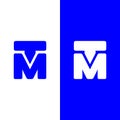 TM inital logo company Royalty Free Stock Photo