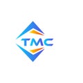 TMC abstract technology logo design on white background. TMC creative initials letter logo concept Royalty Free Stock Photo