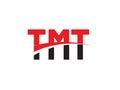 TMT Letter Initial Logo Design Vector Illustration Royalty Free Stock Photo
