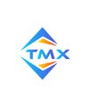 TMX abstract technology logo design on white background. TMX creative initials letter logo concept