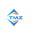 TMZ abstract technology logo design on white background. TMZ creative initials letter logo concept Royalty Free Stock Photo