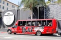 The Comedy Store and TMZ Tour Bus Royalty Free Stock Photo