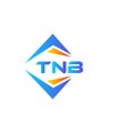 TNB abstract technology logo design on white background. TNB creative initials letter logo concept Royalty Free Stock Photo