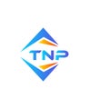 TNP abstract technology logo design on white background. TNP creative initials letter logo concept Royalty Free Stock Photo