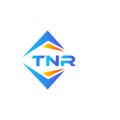 TNR abstract technology logo design on white background. TNR creative initials letter logo concept Royalty Free Stock Photo