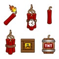 Tnt and dynamite set