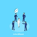to be different