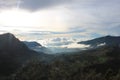 Sunshine Volcano Mount Bromo, East Java Indonesia Royalty Free Stock Photo