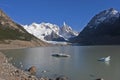 To Cerro Torre glacier, Patagonia, Argentina Royalty Free Stock Photo