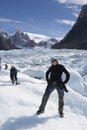 To Cerro Torre glacier, Patagonia, Argentina Royalty Free Stock Photo