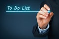 To do list Royalty Free Stock Photo