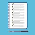 To do list icon. Design icon do list, a checklist, task list. Royalty Free Stock Photo