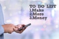 TO DO LIST - Make More Money